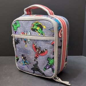Pottery Barn Kids ,Marvel Comics Avengers Glow In The Dark Lunch Bag.